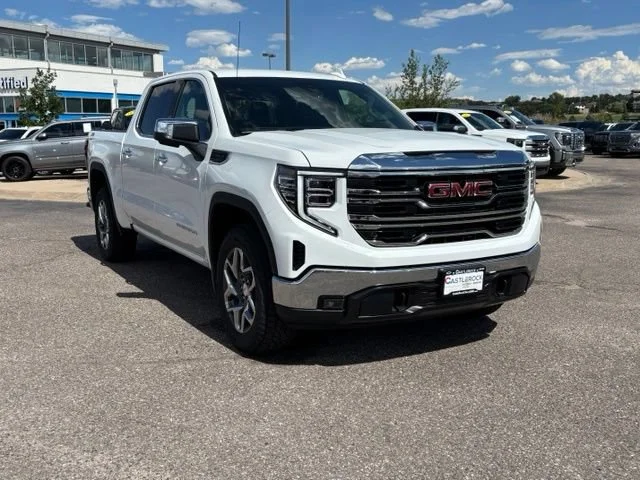 New 2026 Summit White GMC SLT image 9