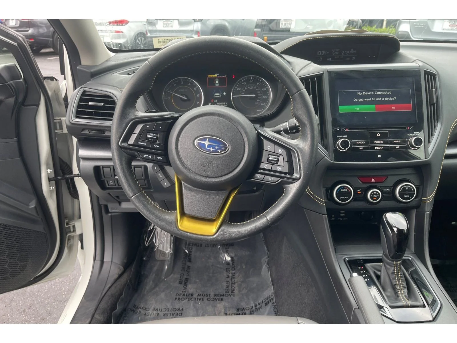 Used 2021 CRYSTAL WHITE PEA Subaru Sport image 16