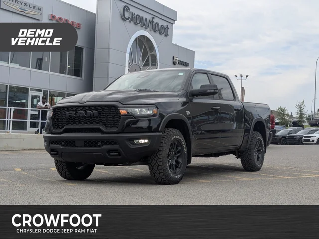 2026 RAM 1500 Rebel - - Level 2 Equip Grp - 14.4 Touchscreen - Harman Kardon Audio - Leather & More!