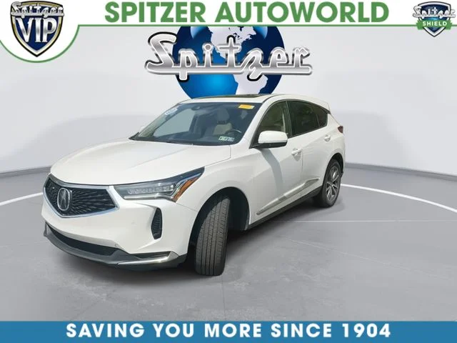 Certified Used 2023 Platinum White Pearl Acura SH-AWD TECH image 4