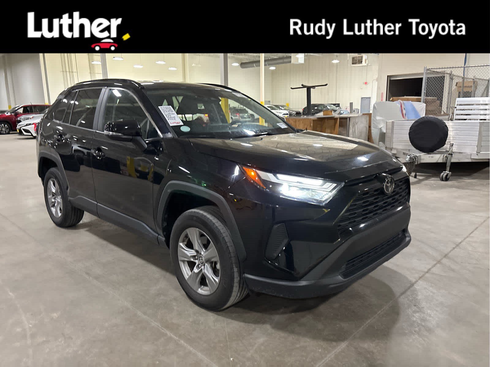 Used 2024 Midnight Black Metallic Toyota XLE image 1
