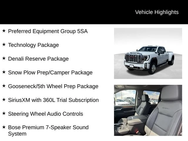 New 2026 Glacier White Tricoat GMC Denali DRW image 8