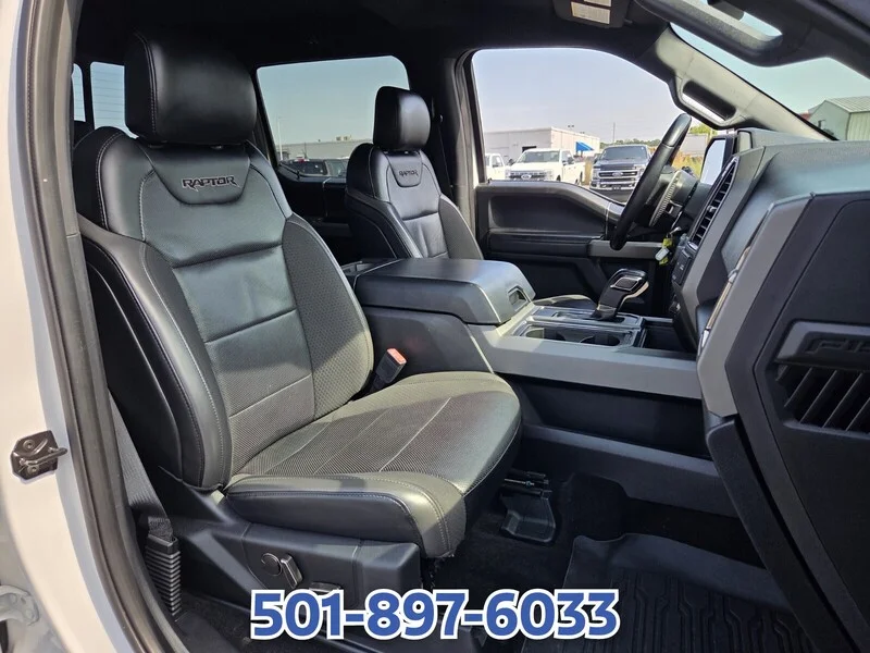 Used 2019 Oxford White FORD RAPTOR 4WD SUPERCREW 5.5