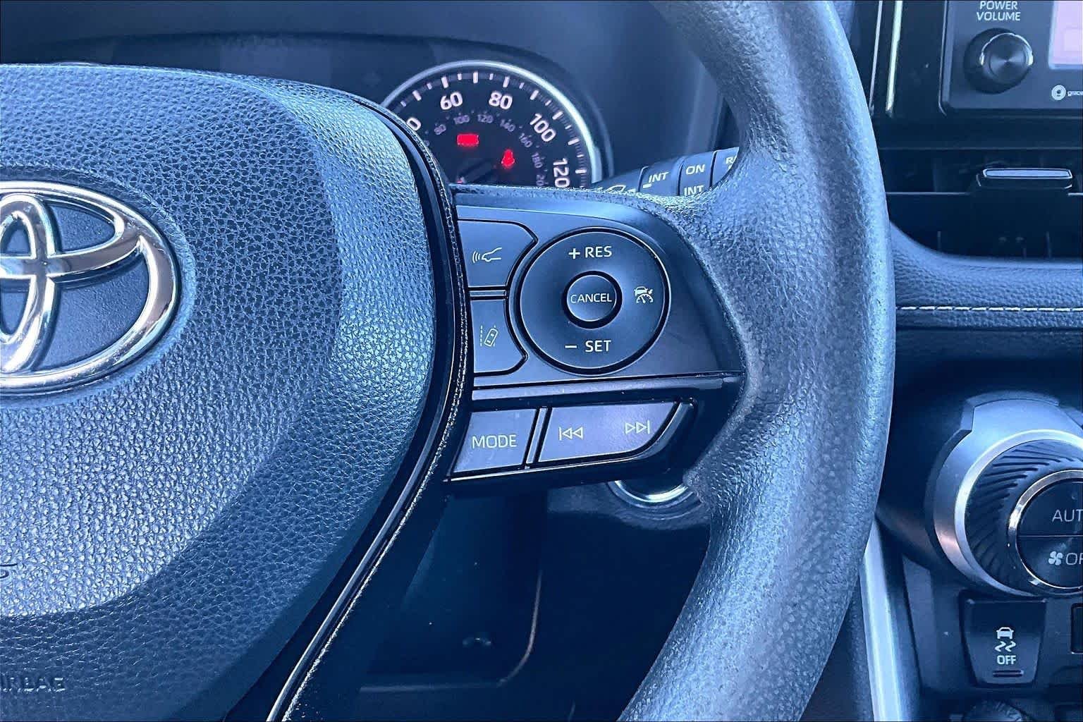 Used 2021 Magnetic Gray Metallic Toyota XLE image 25