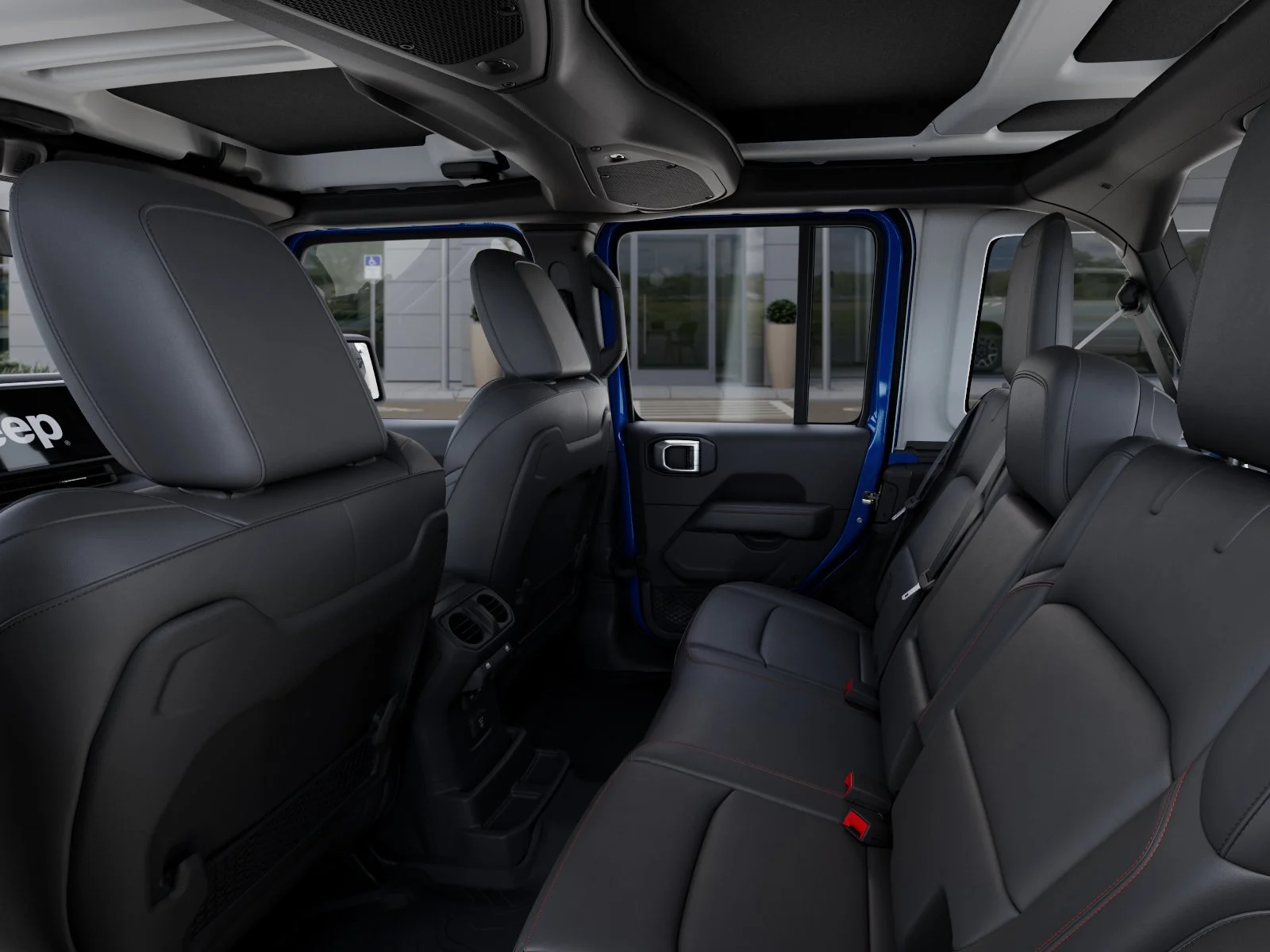 New 2026 Hydro Blue Pearl-Coat Exterior Paint Jeep Rubicon X image 58