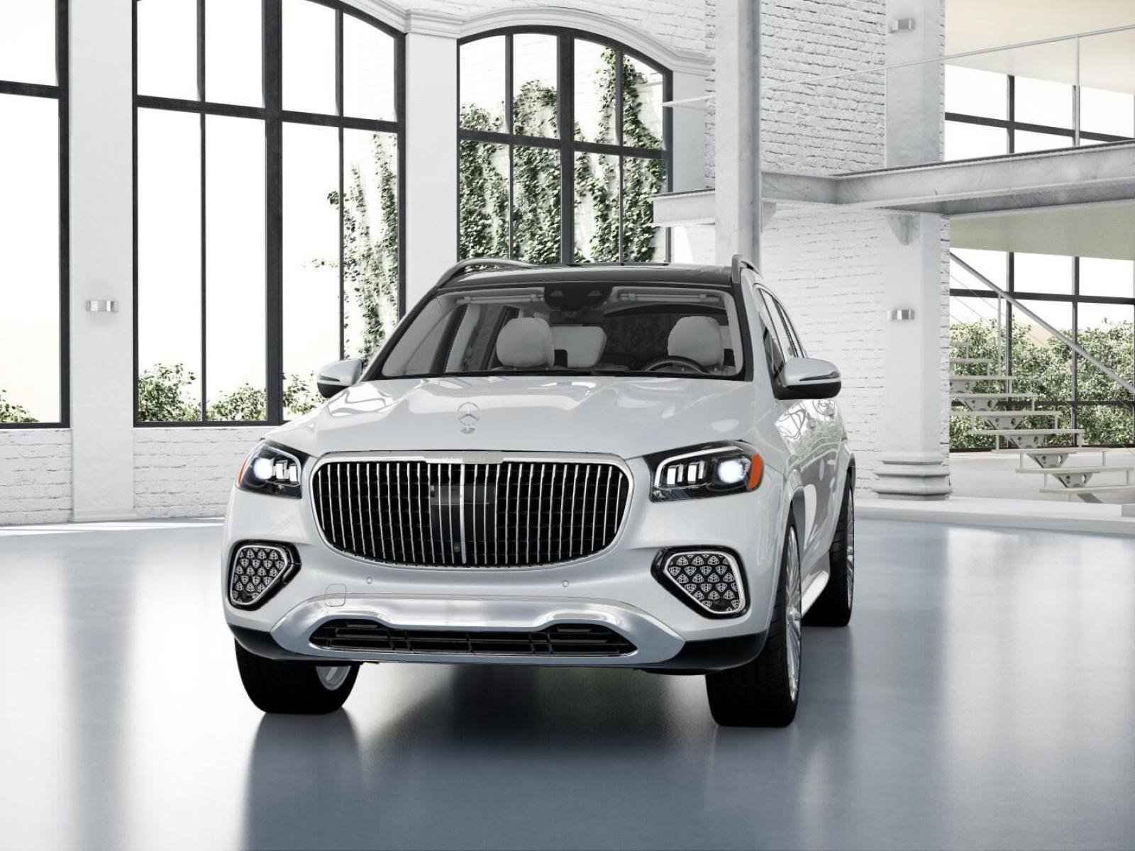 New 2026 MANUFAKTUR Moonlight White Metallic Mercedes-Benz Maybach GLS 600 image 42