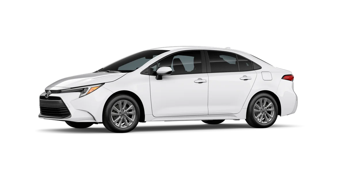New 2027 Ice Cap Toyota Hybrid LE image 3