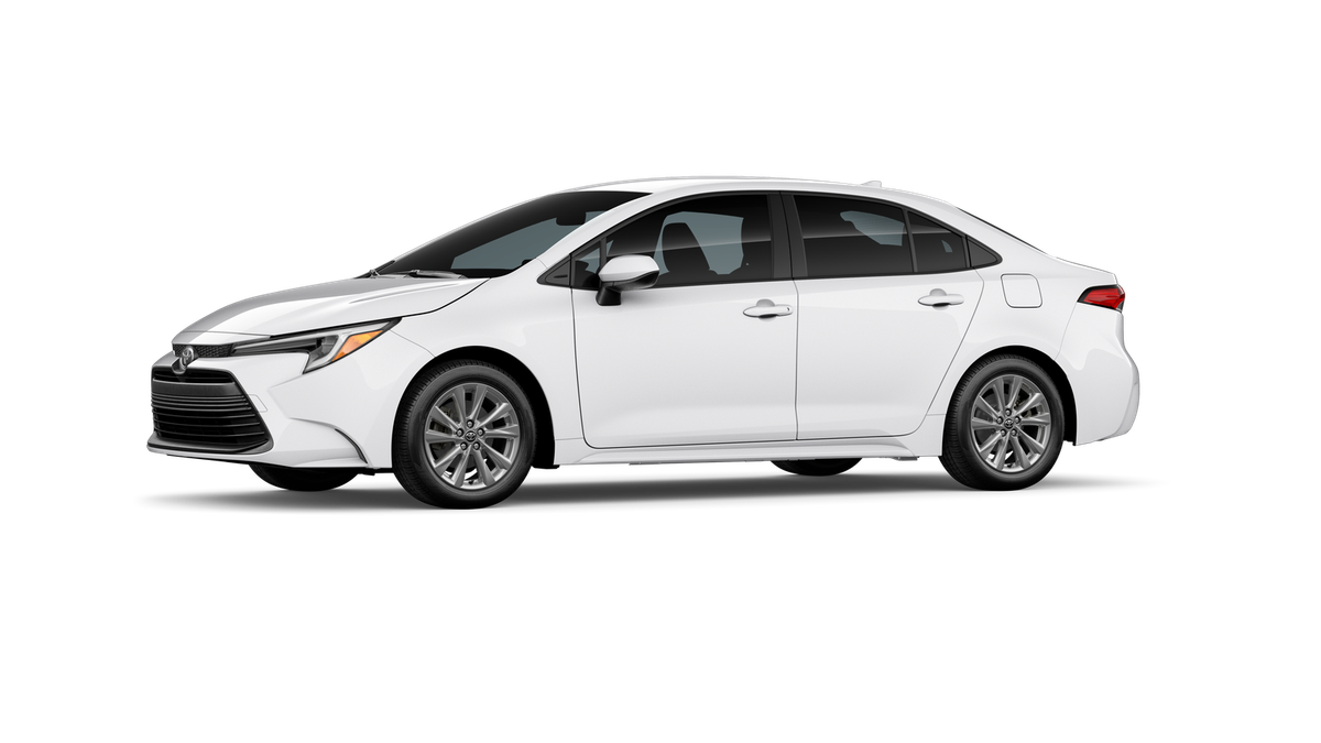 New 2027 Ice Cap Toyota Hybrid LE image 3