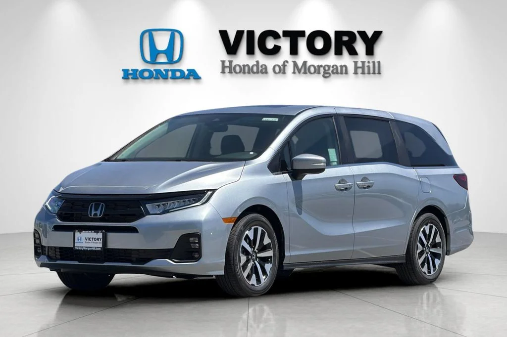 New 2026 Solar Silver Metallic Honda EX-L image 8