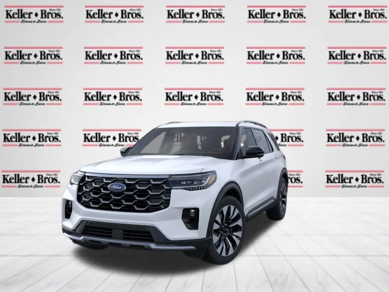 New 2026 Star White Metallic Tri-Coat Ford Platinum image 3
