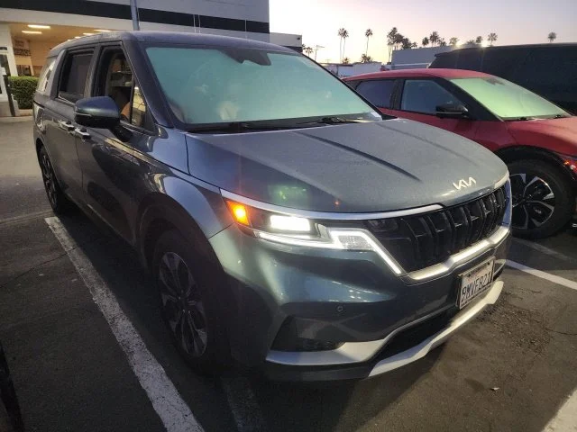 Used 2024 Blue Kia EX image 1