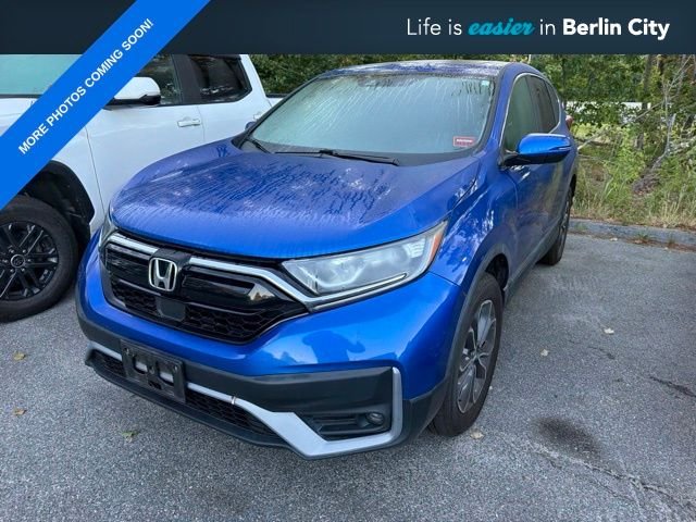 Used 2021 Aegean Blue Metallic Honda EX image 1