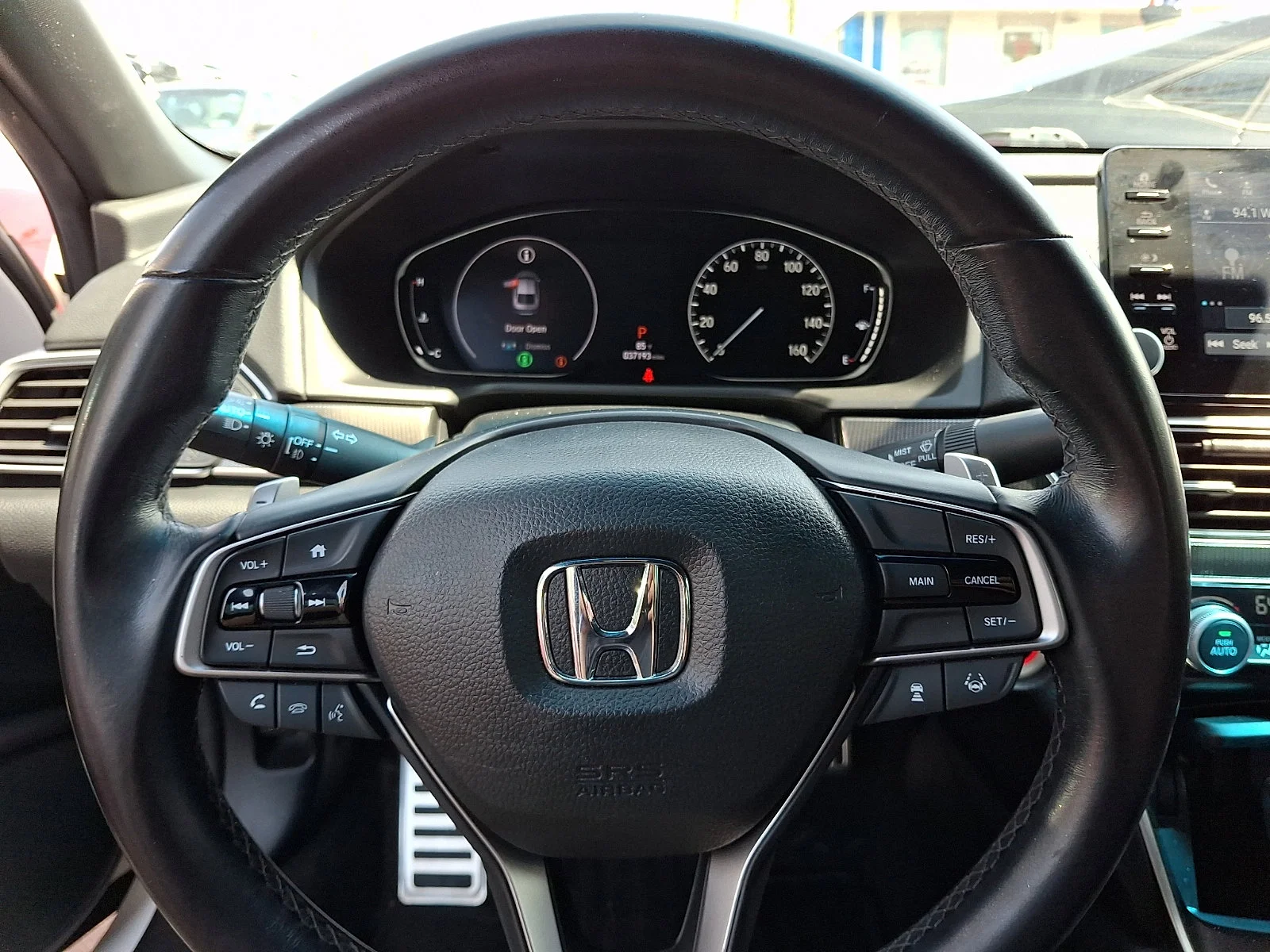 Used 2020 Platinum White Pearl Honda Sport image 16
