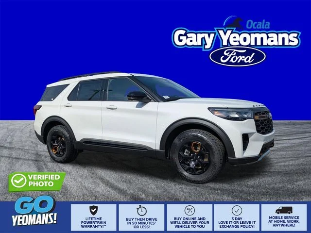 New 2026 Star White Metallic Tri-Coat Ford Tremor® image 1