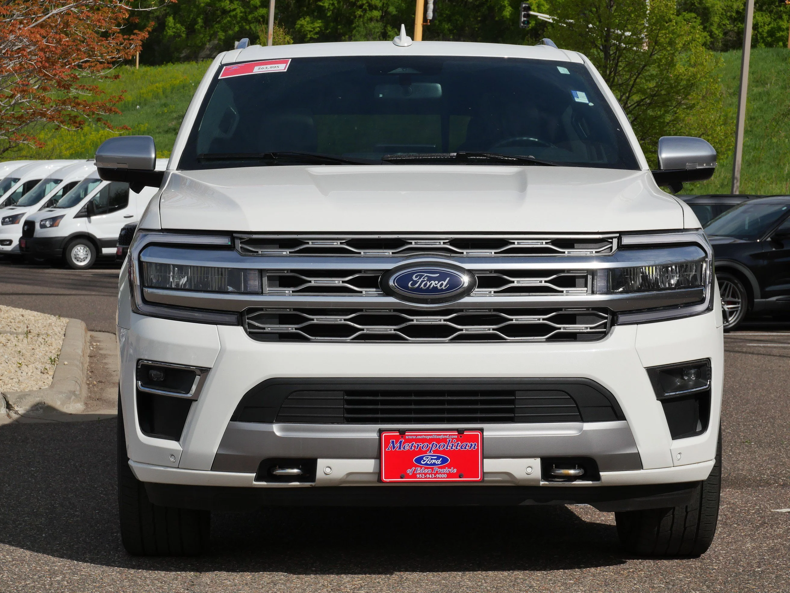 Certified 2023 Ford Expedition MAX Platinum with VIN 1FMJK1M83PEA58018 for sale in Eden Prairie, Minnesota