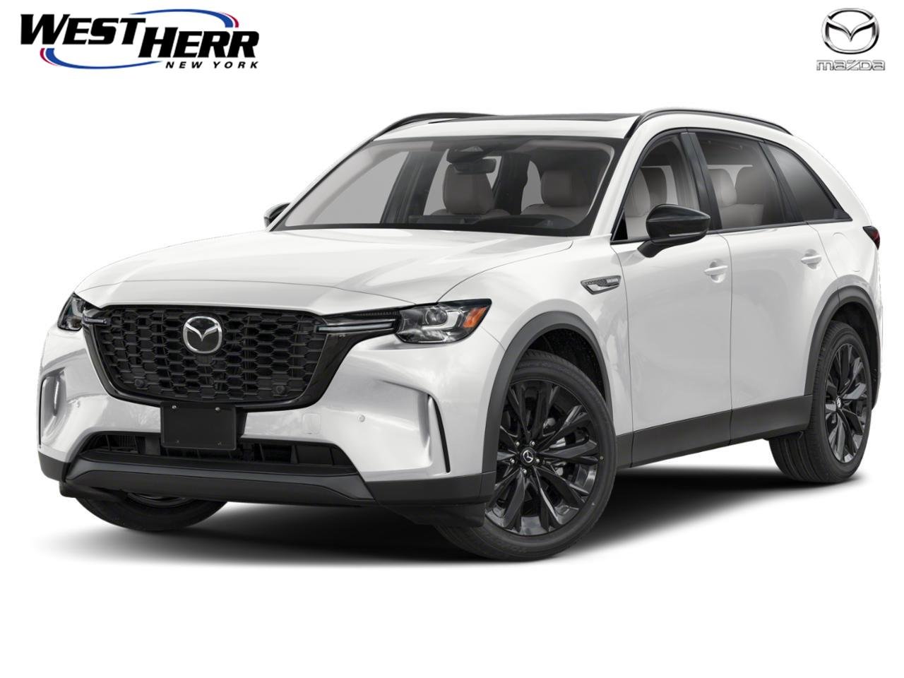 New 2026 Rhodium White Premium Mazda 3.3 Turbo Premium Sport AWD image 1