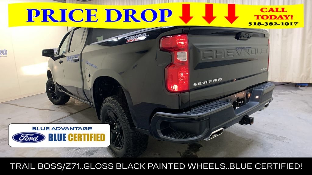 Certified Used 2024 Black Chevrolet Custom Trail Boss image 5