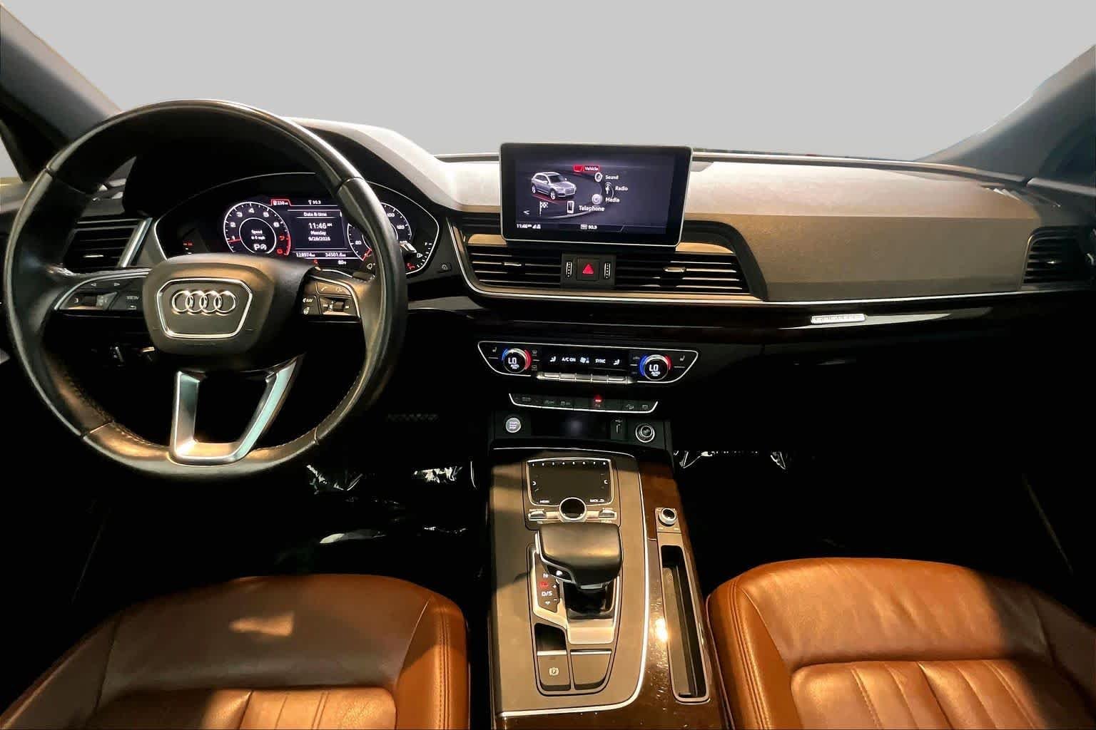 Used 2019 Moonlight Blue Metallic Audi Premium Plus image 16