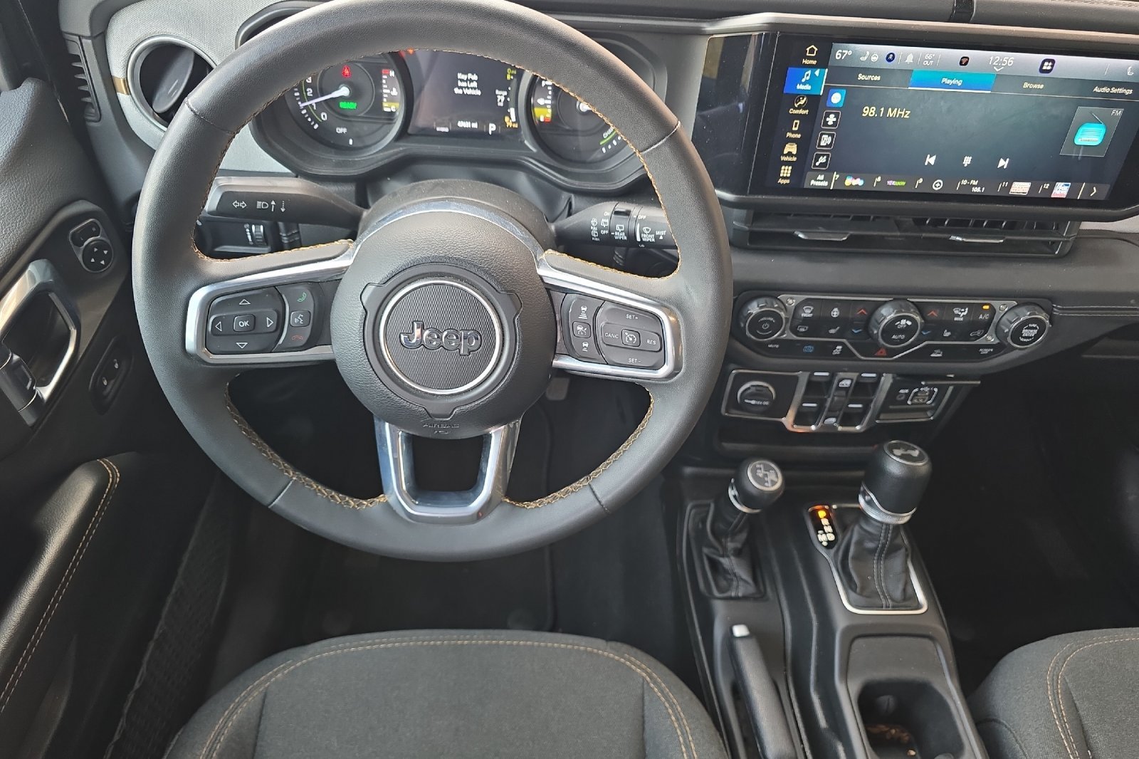 Used 2024 Black Clearcoat Jeep Sahara image 12