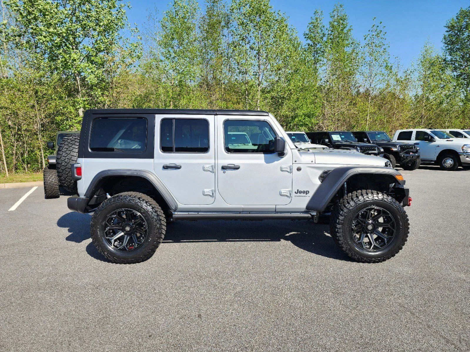 Used 2024 Silver Jeep Willys Wheeler with SCA Performance Package image 2