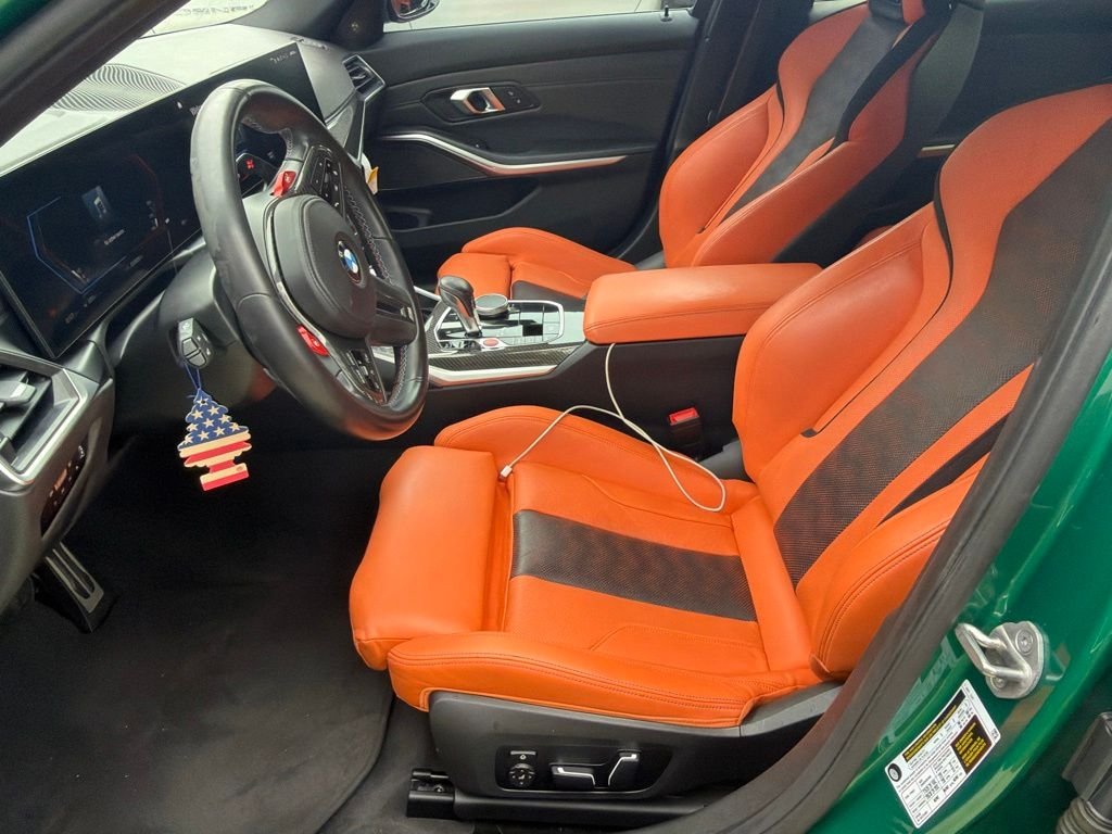 Certified Used 2024 Green Metallic BMW Competition image 2