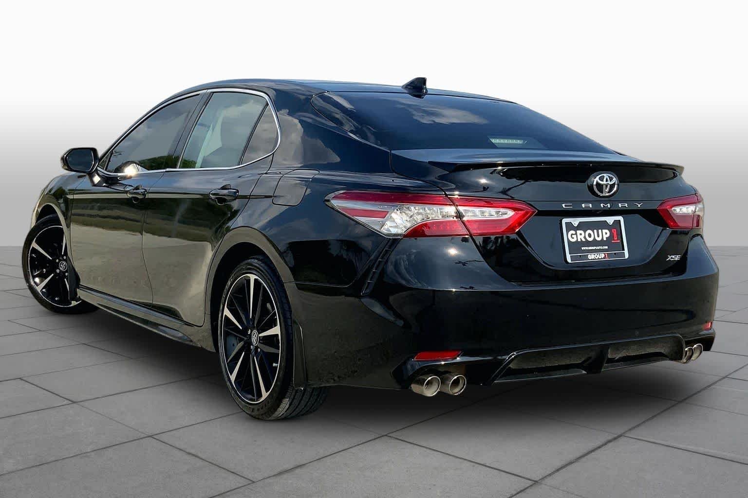 Used 2019 Midnight Black Metallic Toyota XSE image 12