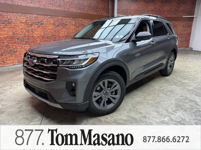 New 2026 Carbonized Gray Metallic Ford Active image 1