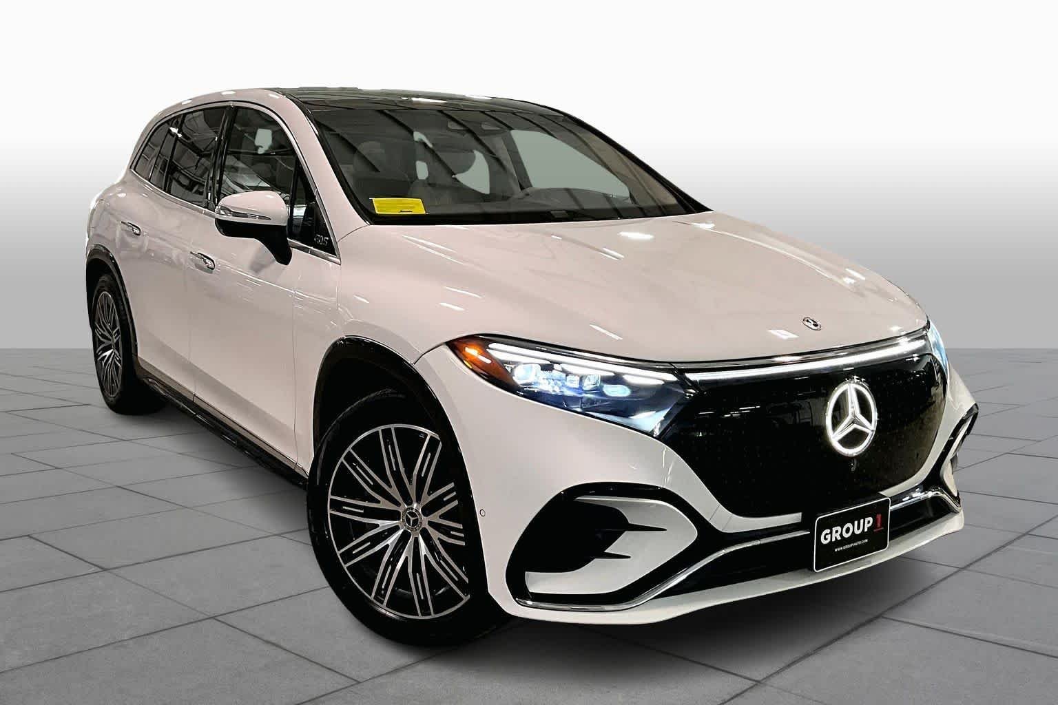 Used 2023 Mercedes-Benz EQS SUV Base with VIN 4JGDM4EB8PA018141 for sale in Hanover, MA