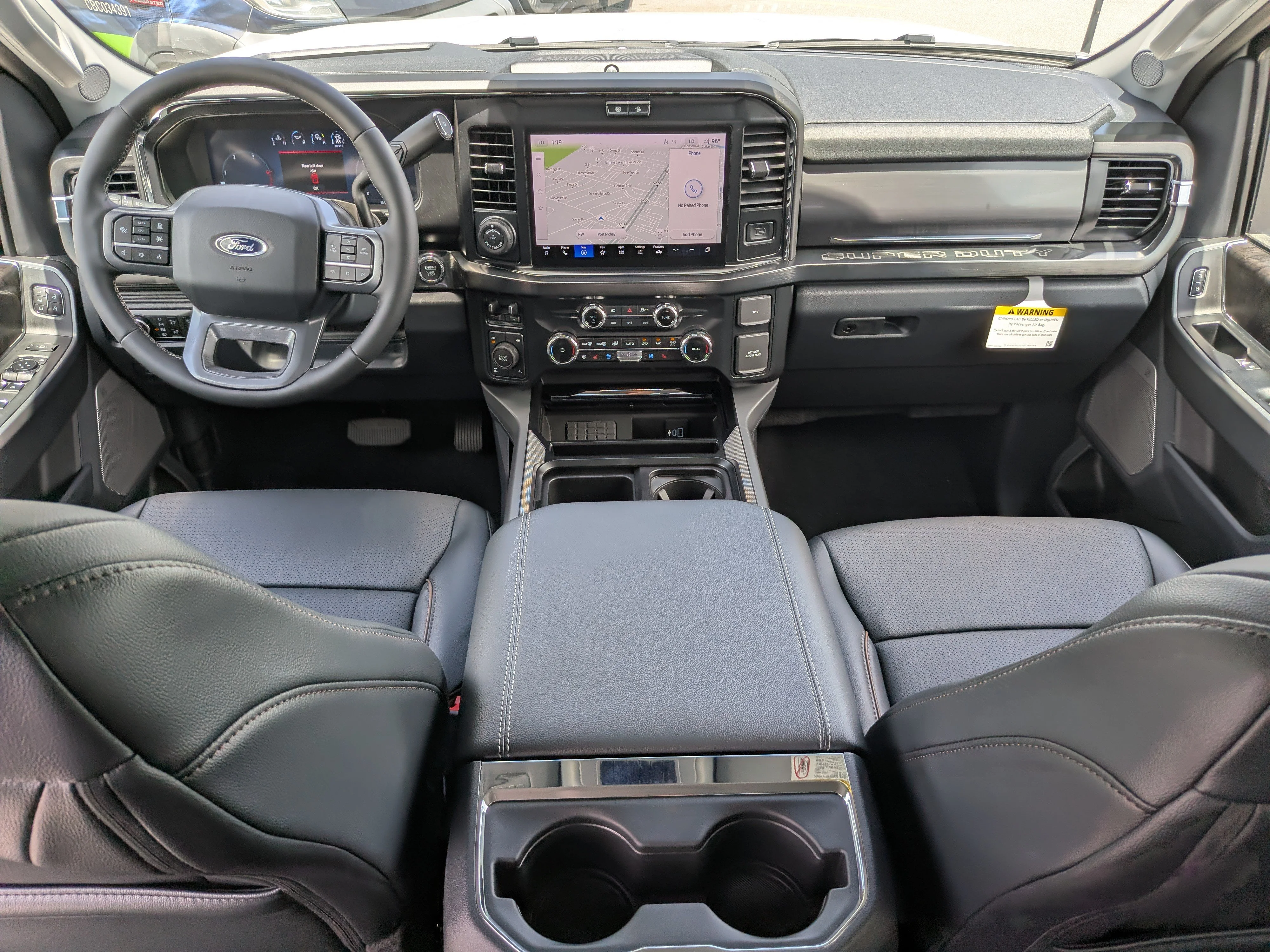 New 2026 Star White Metallic Tri-Coat Ford F-250® Lariat® image 13