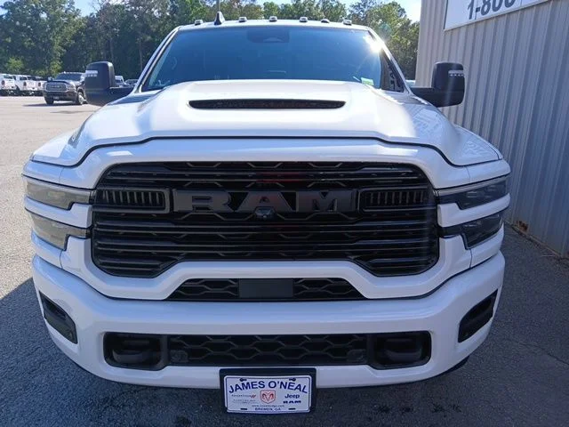 New 2026 Bright White Clear-Coat Exterior Paint RAM Laramie image 16
