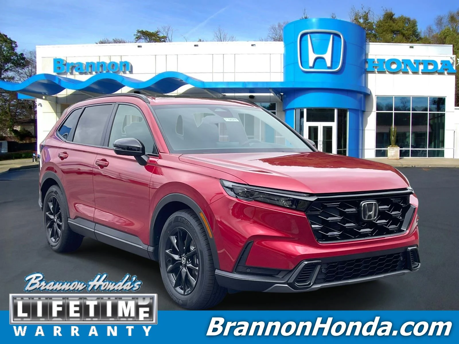 New 2027 Radiant Red Metallic Honda SPORT-L FWD image 1