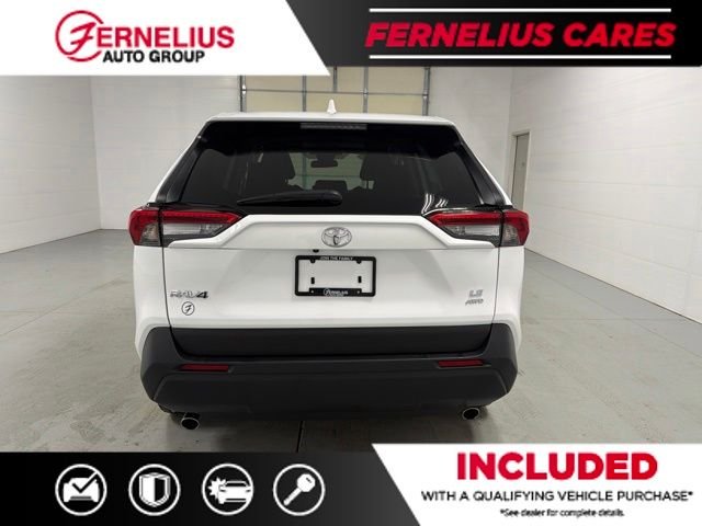 Used 2024 White Toyota LE image 7