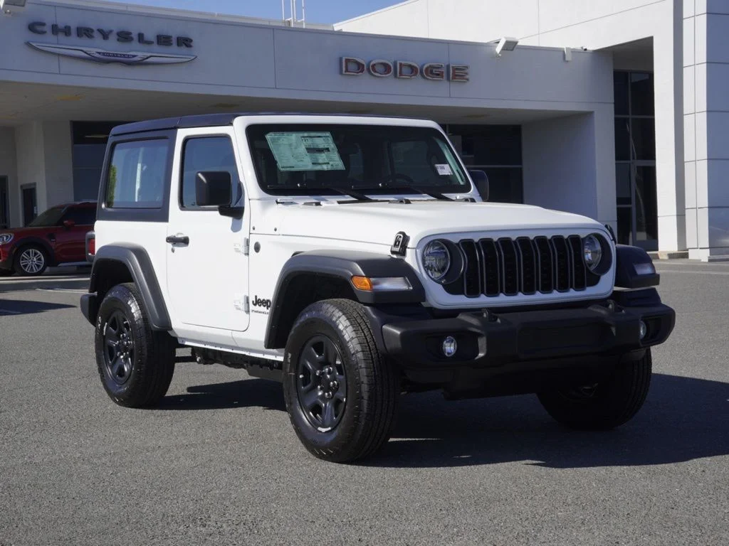 New 2026 Bright White Clear-Coat Exterior Paint Jeep Sport image 1