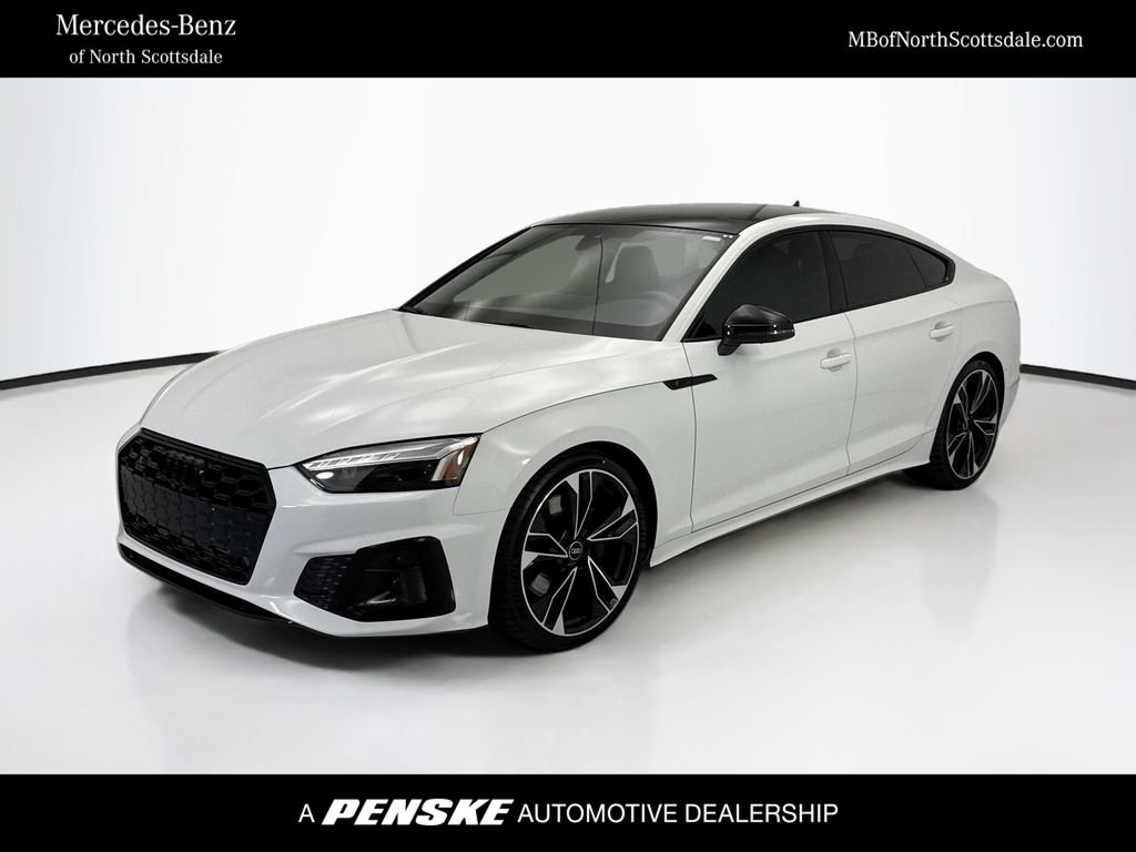 Used 2022 Glacier White Metallic Audi Premium Plus image 1