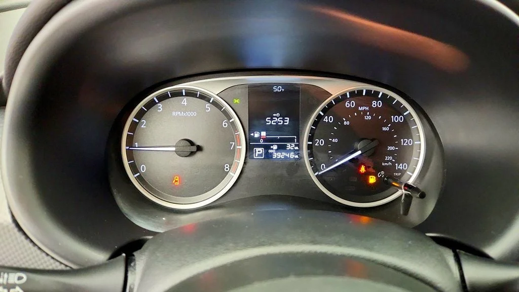 Used 2023 Electric Blue Metallic Nissan S FWD image 14
