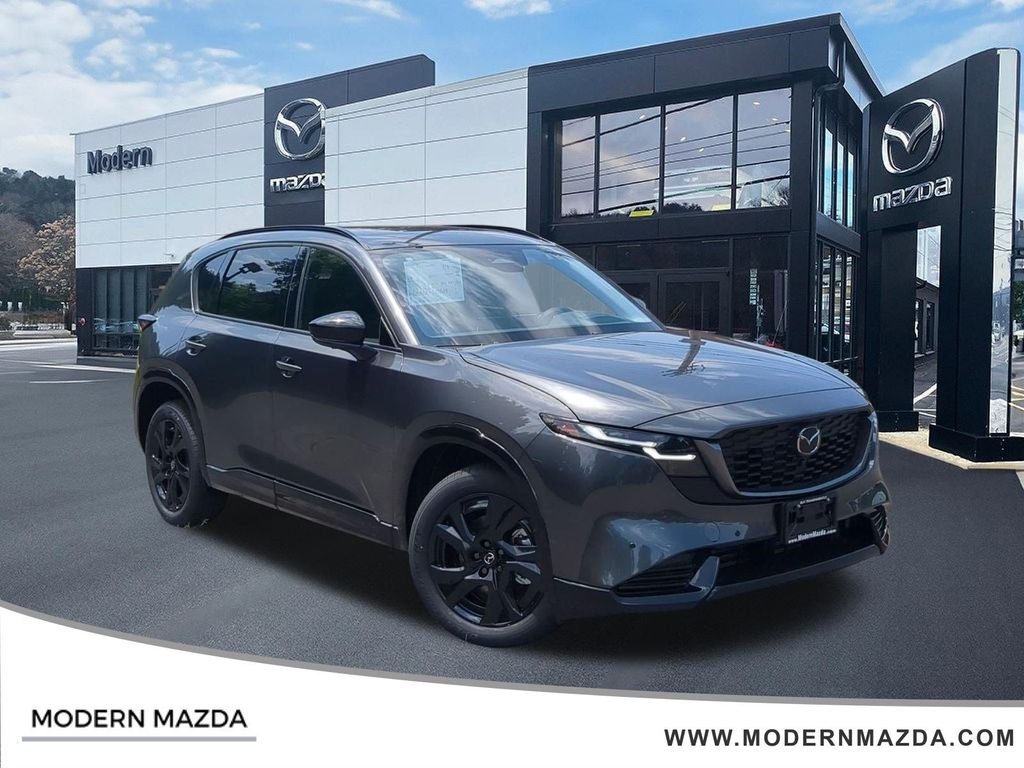 New 2026 Machine Gray Metallic Mazda 2.5 S Premium Plus AWD image 1
