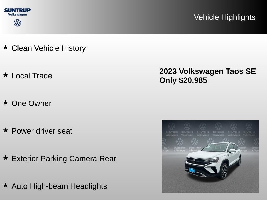 Used 2023 White Volkswagen 1.5T SE image 8