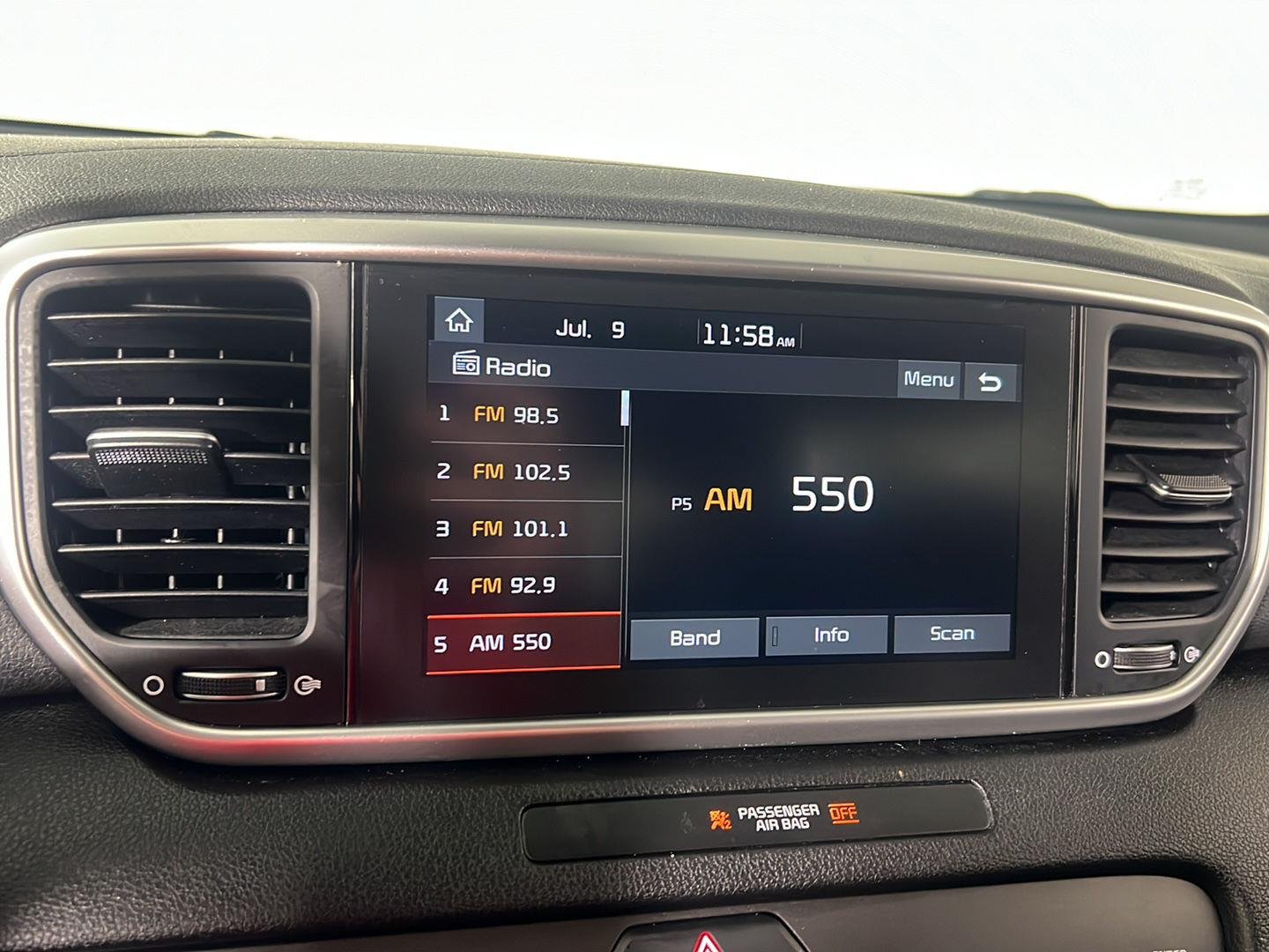 Used 2020 Clear White Kia LX image 22
