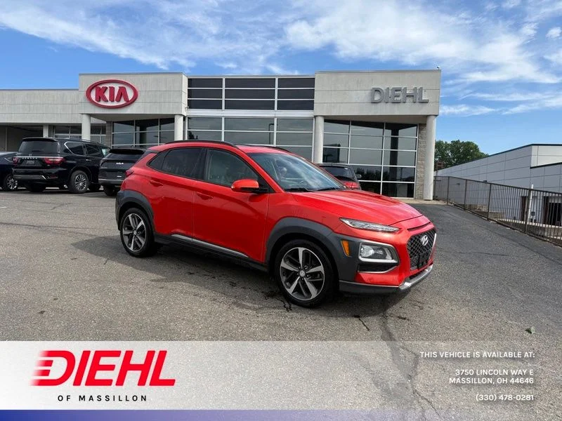 Used 2019 Orange Hyundai Limited image 1