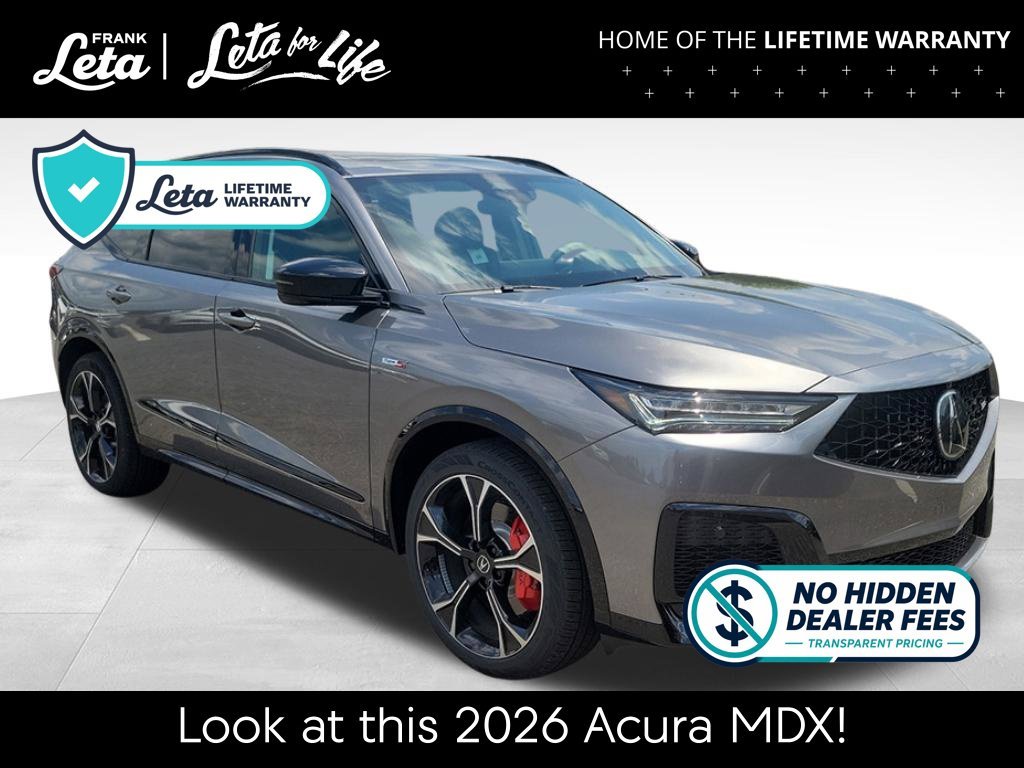 New 2026 Liquid Carbon Metallic Acura Type S w/Advance Package image 8