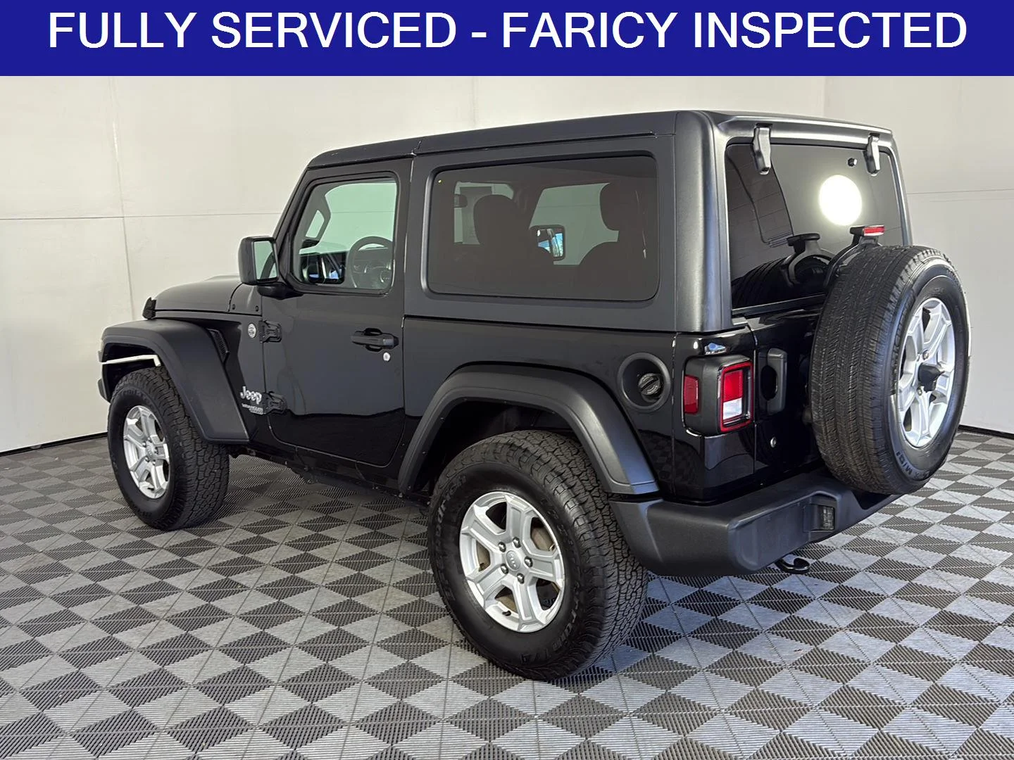 Used 2020 Black Clearcoat Jeep Sport S image 7