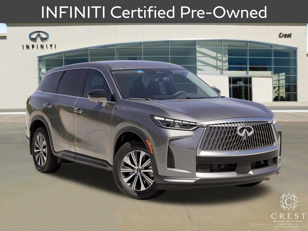 Certified Used 2026 Graphite Shadow INFINITI PURE image 2