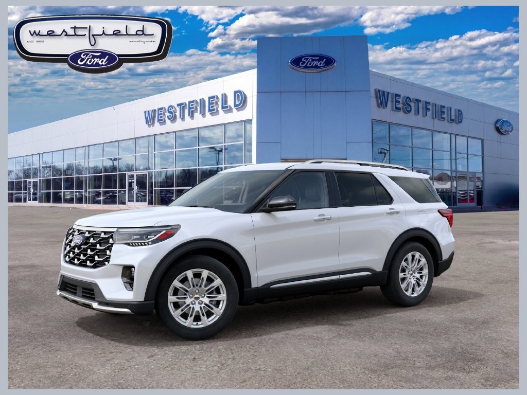 New 2027 Star White Metallic Tri-Coat Ford Platinum™ image 1