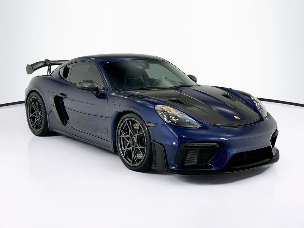 Used 2025 Blue Metallic Porsche GT4 RS image 3