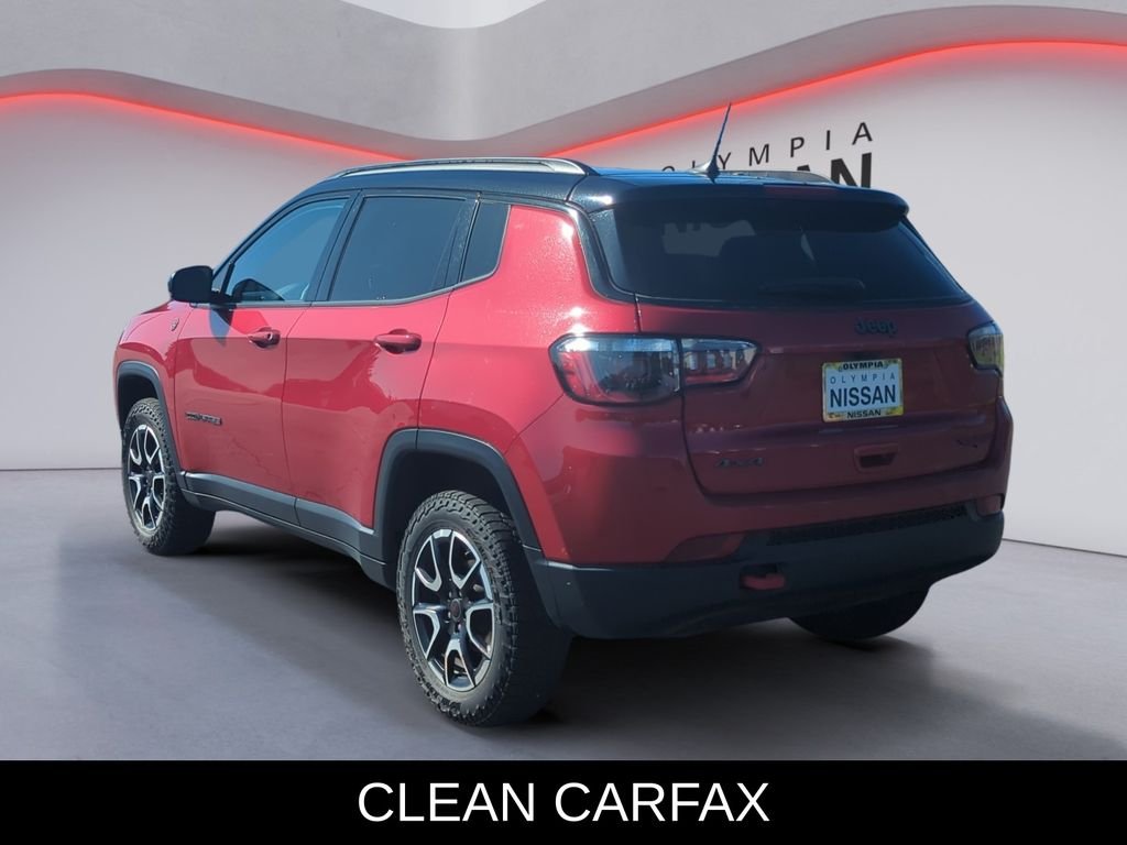 Used 2025 Red Jeep Trailhawk image 4