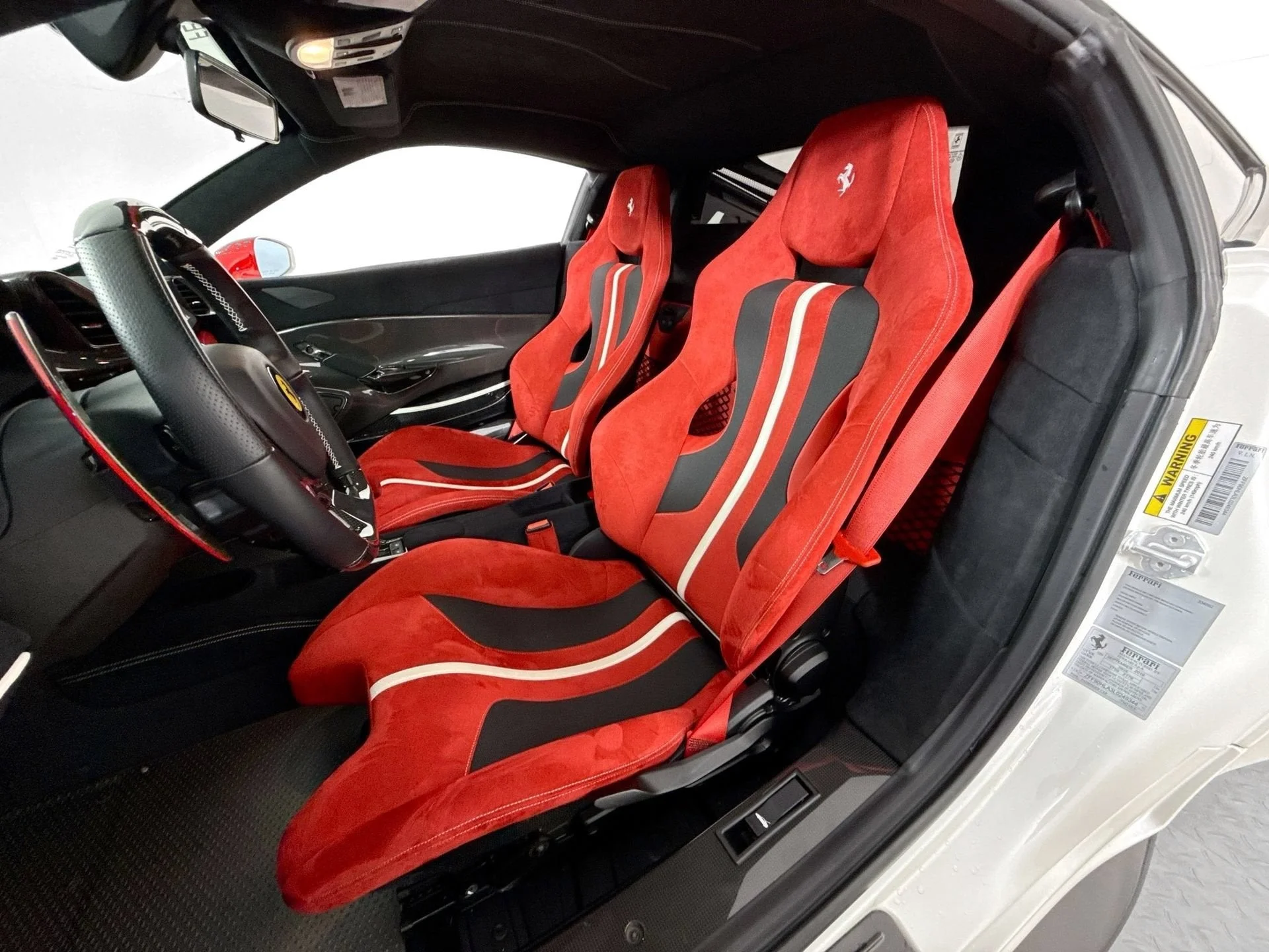 Certified Used 2020 Bianco Fuji Ferrari Base image 9