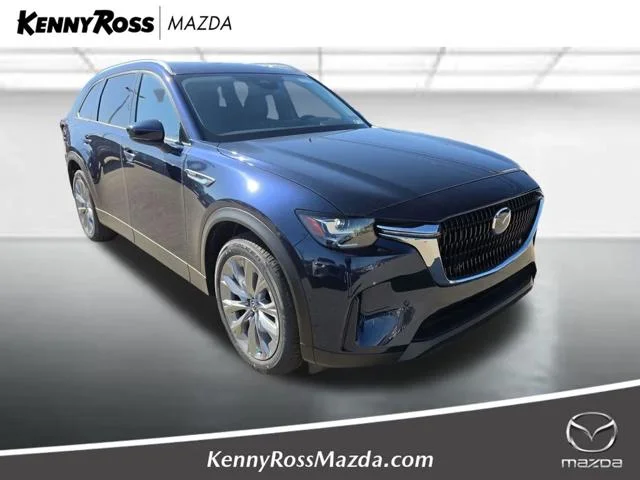 New 2026 Deep Crystal Blue Mica Mazda Preferred AWD image 1