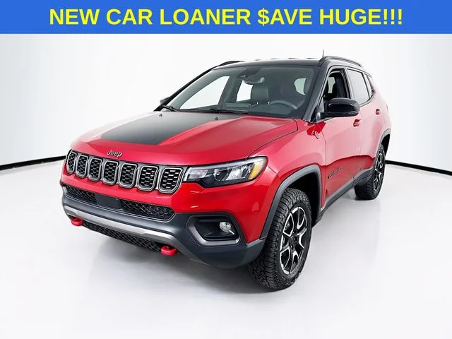 New 2026 Red Hot Pearl-Coat Exterior Paint Jeep Trailhawk image 3