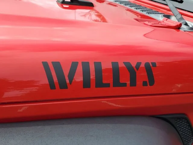 Used 2021 Firecracker Red Clearcoat Jeep Unlimited Willys image 29