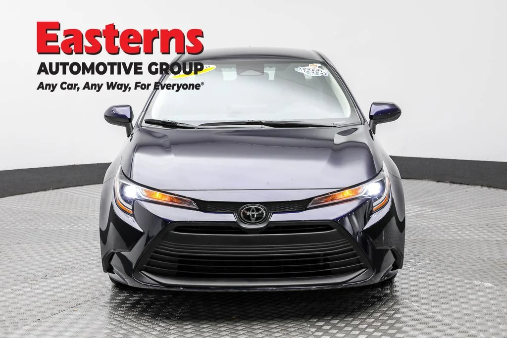 Used 2023 Blue Toyota LE image 2